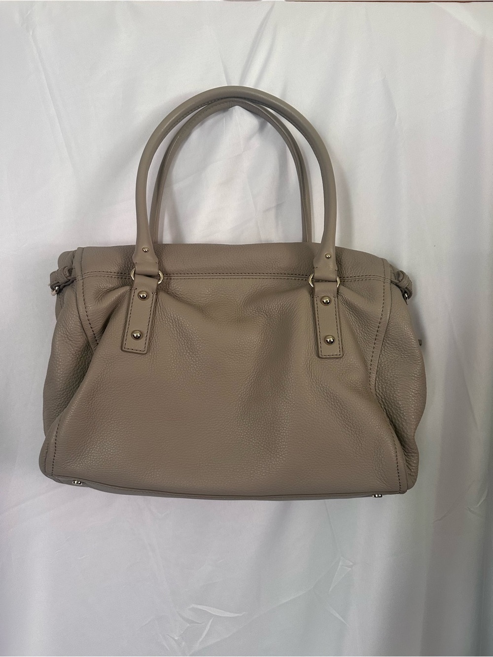 Taupe Kate Spade Cobble Hill Leslie satchel - Picture 2 of 4